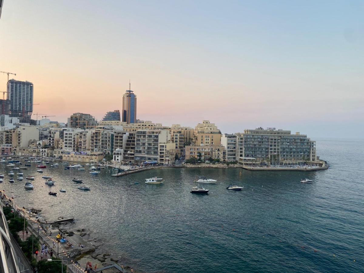 F2 - Lovely Two Bedrooms Flat Sea View, St Julians Saint Julian's Exterior photo