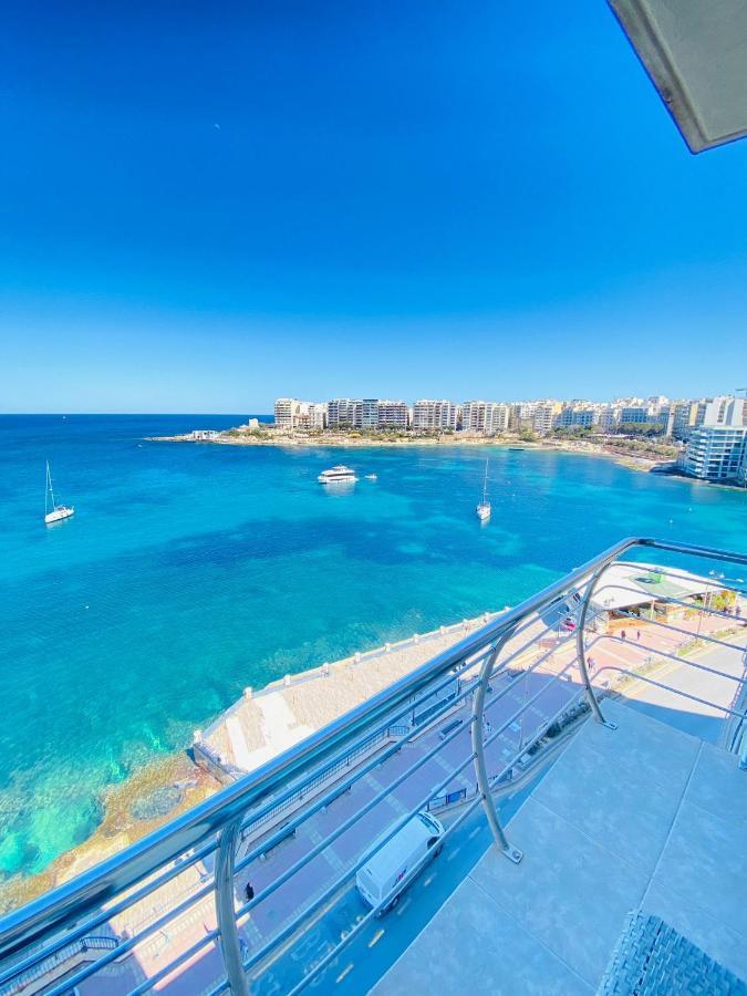 F2 - Lovely Two Bedrooms Flat Sea View, St Julians Saint Julian's Exterior photo